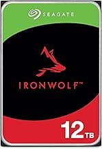 IronWolf 3.5" 12TB Internal Hard Disk HDD 3 Year Warranty 256MB 7200rpm 24 Hours Service for PC NAS RV Sensor ST12000VN0008