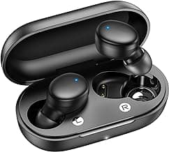 kurdene Wireless Earbuds Bluetooth 5.3 in Ear Buds Light Weight Headphones,Deep Bass Sound,Built in Mics Headset,Clear Calls Earphones for Sports Workout