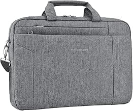 KROSER Laptop Bag 15.6 Inch Briefcase Shoulder Bag Water Repellent Laptop Bag Bussiness Carrying Handbag