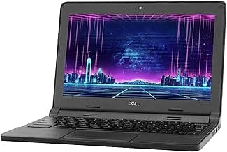 Dell Chromebook 3120 Laptop Computer Intel Dual Core 4GB RAM 16GB SSD WiFi HDMI (Renewed)