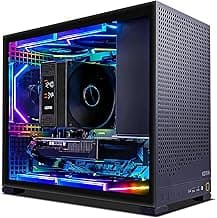 Prebuilt Gaming PC Desktop, AMD Ryzen 5 9600X up to 5.4GHz, GeForce RTX 5060 8GB GDDR7, 16GB DDR5-6000, 1TB PCIe 4.0 NVMe SSD, 650W 80+ Gold PSU, WiFi 7, Win 11 Home, 1080p/1440p Gaming Tower