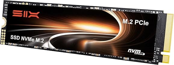 SIX NVME M.2 SSD PCIe 4.0-512GB m.2 2280 ssd, Read UP to 7100MB/s 512GB for Gaming PS5 Memory Storage Expansion with Heatsink, Internal Solid State Hard Drive PCIe gen 4x4 Nvme for Laptop Desktop pc