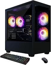 Gamer Master Gaming Desktop PC - Intel Core i7, 32GB RAM, 1TB Ultra-Fast SSD, NVIDIA GeForce RTX 3050 6GB GDDR6, WiFi 6 Ready & Windows 11 Pro
