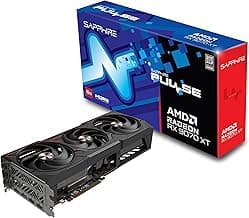 Sapphire 11348-03-20G Pulse AMD Radeon™ RX 9070 XT Gaming Graphics Card with 16GB GDDR6, AMD RDNA 4