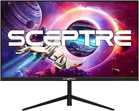 Sceptre New 27-inch Gaming Monitor 165Hz 144Hz 1ms AMD FreeSync Premium HDMI DisplayPort Build-in Speakers, 99% sRGB Machine Black 2025 (E275B-FWD168 Series)
