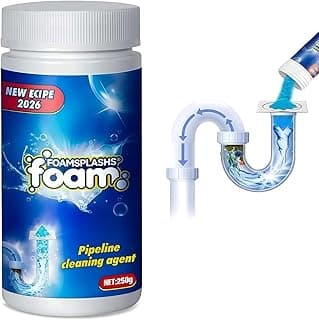 Drain Clog Remover, Wild Tornado Sink and Drain Cleaner, Pipe Dredging Agent, Sink & Toilet Clog Remover, Mild Formula Cleaning for Kitchen & Bathroom Cleaning (7.5 FL OZ (Pack of 1), Unscented)