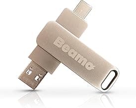 Beamo Windows 11 Bootable USB Flash Drive, 16GB, Installation and Repair Drive for Windows 11, UEFI and Legacy Boot Compatible, No TPM or Secure Boot Requirement, USB-A and USB-C Compatibility