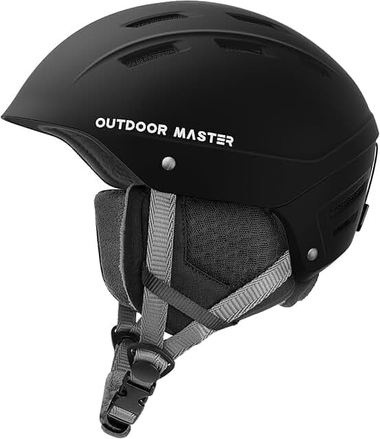 OutdoorMaster Kelvin II Ski Helmet - Snow Sport Helmet Snowboard Helmet for Men Women & Youth