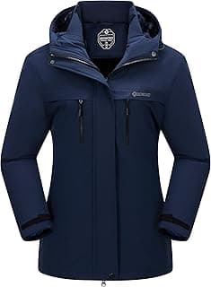 Women's Waterproof Snow Ski Jacket Warm Winter Coat Insulated Snowboarding Jacket Softshell Hiking Jacket