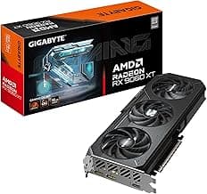 GIGABYTE Radeon RX 9060 XT Gaming OC 16G Graphics Card, PCIe 5.0, 16GB GDDR6, GV-R9060XTGAMING OC-16GD Video Card