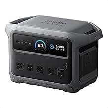 Anker SOLIX C1000 Gen 2 Portable Power Station, 2,000W (Peak 3,000W) Solar Generator, Full Charge in 49 Min, 1,024Wh LiFePO4 Battery for Home Backup, Power Outages, and Camping (Optional Solar Panel)