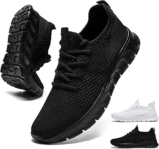 Womens Walking Shoes Running Tennis Sneakers Non Slip Gym Workout Athletic Lightweight Comfortable Fashion Sport Mesh Casual Shoe