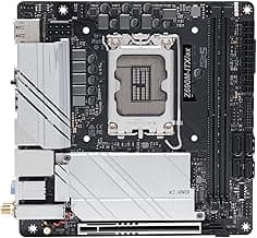 pc Motherboard Fit for ASROCK Z690M-ITX/ax Mini-ITX Motherboard LGA1700 Intel Z690 DDR4 64GB 2xM.2 Support I5-14600 I9-13900 I5-13400 I5-12500 CPU