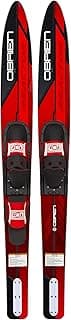 O'Brien Reactor Combo Water Skis, 67",Red