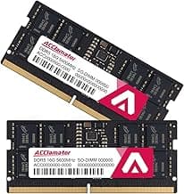 Acclamator DDR5 RAM 32GB Kit (2x16GB) 5600MHz (or 5200MHz or 4800MHz) CL46 1.1V SODIMM 262-Pin Ram Upgrade Laptop Notebook Memory