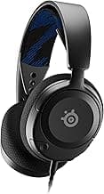 SteelSeries New Arctis Nova 1P Multi-System Gaming wired Headset — Hi-Fi Drivers — 360° Spatial Audio — Comfort Design — Durable — Lightweight—Noise-Cancelling Mic — PS5/PS4, PC, Xbox, Switch - Black