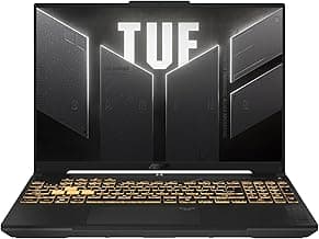 ASUS TUF Gaming F16 Gaming Laptop, 16” FHD+ 144Hz IPS-Level 16:10 Display, Intel® Core™ 5 210H, NVIDIA® GeForce RTX™ 4050, 16GB DDR5, 512GB PCIe Gen4 SSD, Wi-Fi 6, Win11 Home, FX607VU-SS53