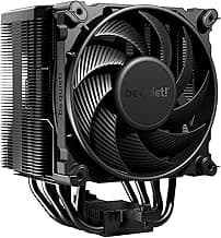 be quiet! Dark Rock 5 CPU air Cooler | Extremely high Cooling Performance | 6 high-Performance Heat Pipes | Silent Wings 4 120mm PWM Fan | high RAM and VRM Cooler Compatibility | BK035