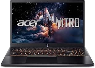 Acer Nitro V Gaming Laptop | Intel Core i9-13900H Processor | NVIDIA GeForce RTX 5060 Laptop GPU | 15.6" FHD IPS 165Hz Display | 16GB DDR4 | 1TB Gen 4 SSD | Wi-Fi 6 | Backlit KB | ANV15-52-98KV