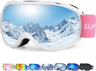 Supertrip Ski Goggles Men Women Anti-Fog Snow Goggles UV Protection Snowboard Goggles for Adult Youth