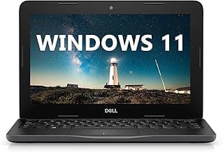 Dell Latitude 3190 Laptop, 11.6in Windows 11 Pro Computer, Intel Pentium Silver N5030, 4GB RAM, 128GB SSD, HDMI, Webcam (Renewed)