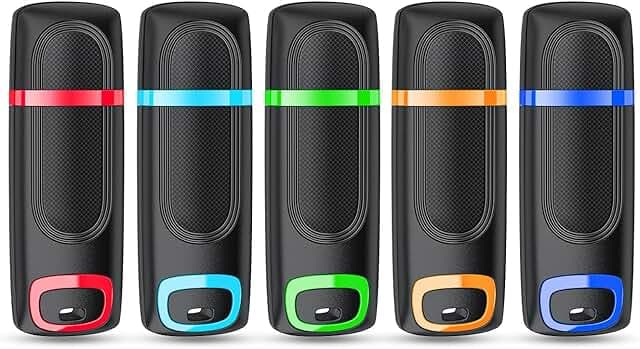 RAOYI 5 Pack 64GB Flash Drive, USB 3.0 High Speed Memory Stick Thumb Drive Jump Drive Zip Drive for Data Storage and Backup (Multicolor)