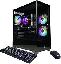 Gamer Master Gaming PC, AMD Ryzen 5 5500 3.6GHz, Radeon RX 6400 4GB, 16GB DDR4, 500GB PCIe Gen4 SSD, WiFi Ready & Windows 11 Home (GMA3100A)