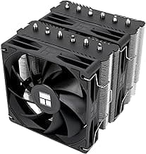 Peerless Assassin 120 SE V2 CPU Air Cooler, Dual-Tower 6 Heat Pipes, TL-C12C 120mm 1850RPM PWM Fans 88.89CFM, AGHP GEN 5.0, for Intel LGA1851/1700/1200/115X and AMD AM4/AM5