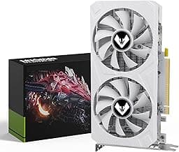 AMD Radeon RX 580 Graphics Card, 8GB GDDR5 256 Bit Video Card for PC Gaming, HDMI/DP/DVI PCI Express x 16 3.0 Dual Fans Computer Gaming GPU