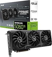 The SFF-Ready Prime GeForce RTX™ 5060 Ti 8GB GDDR7 OC Edition Graphics Card (PCIe® 5.0, 8GB GDDR7, HDMI®/DP 2.1, 2.5-Slot, Axial-tech Fans, Dual BIOS)