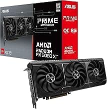 Prime Radeon™ RX 9060 XT 8GB GDDR6 OC Edition Graphics Card (PCIe 5.0, HDMI/DP 2.1, 2.5-Slot Design, axial-tech Fans, Dual Ball Fan Bearings, Dual BIOS, GPU Guard)