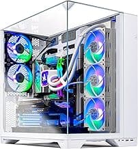 Skytech Gaming O11 Vision Desktop PC, Ryzen 7 9800X3D 4.7 GHz (5.2 GHz), AMD RX 9070XT 16GB, 2TB Gen4 NVMe SSD, 32GB DDR5 RAM 6000 RGB, 850W Gold ATX 3 PSU, 360mm ARGB AIO, Wi-Fi, Win 11