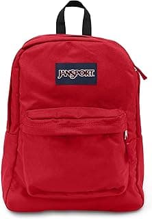 SuperBreak One Backpacks - Durable, Lightweight Bookbag with 1 Main Compartment, Front Utility Pocket with Built-in Organizer - Premium Backpack, Red Tape