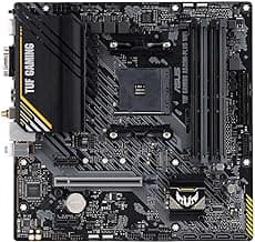 ASUS TUF Gaming A520M-PLUS (WiFi) AMD AM4 (3rd Gen Ryzen™) microATX Gaming Motherboard (M.2 Support, 802.11ac Wi-Fi, DisplayPort, HDMI, D-Sub, USB 3.2 Gen 1 Type-A and Aura Addressable Gen 2 headers)