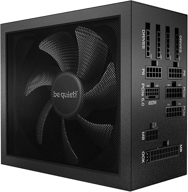 be quiet! Dark Power 13 750W Quiet Performance Power Supply | 80 Plus Titanium Efficiency | ATX 3.0 | PCIe 5 | Modular | BN659