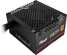 Rosewill VSB 750W 80+ Bronze, ATX 3.0 & 3.1 Compatible, Semi-Modular Power Supply, PCIe 5.1 12V-2x6 Connector, 105°C/221°F Japanese Capacitor, 120mm ICB Silent Fan - 5 Year Warranty