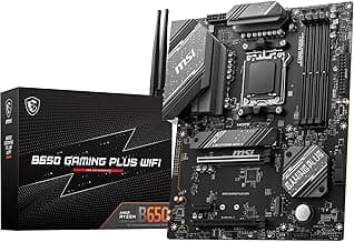 MSI B650 Gaming Plus WiFi Motherboard AMD B650 Socket AM5 ATX