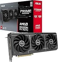 Prime Radeon™ RX 9070 OC Edition Graphics Card (PCIe 5.0, HDMI/DP 2.1, 2.5-Slot Design, axial-tech Fans, Dual Ball Fan Bearings, Dual BIOS, GPU Guard)