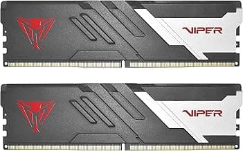 Patriot Memory Viper Venom DDR5 RAM 32GB (2X16GB) 5600MHz CL36 1.25v UDIMM Desktop Gaming Memory Kit Compatible with Intel XMP/AMD Expo - PVV532G560C36K