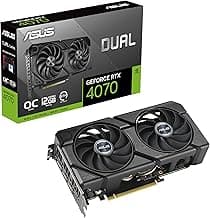 ASUS Dual GeForce RTX™ 4070 EVO OC Edition 12GB GDDR6X is Designed for Broad Compatibility, with a 2.5-Slot Design, Axial-tech Fan Design, 0dB Technology, Auto-Extreme Technology, and More