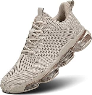 Men's Air Cushion Running Shoes Breathable Tennis Basketball Sneakers Non Slip Workout Casual Sport Shoes Gym Training Comfortable Fashion Shoes