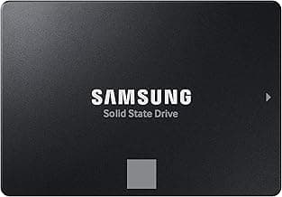 Samsung 870 EVO SATA III SSD 1TB 2.5” Internal Solid State Drive, Upgrade PC or Laptop Memory and Storage for IT Pros, Creators, Everyday Users, MZ-77E1T0B/AM