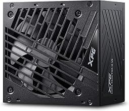 XPG Core Reactor II VE 650W 80 Plus Gold Fully Modular Power Supply, ATX 3.0/3.1 Compliant, 12WHP Cable, High Efficiency Gaming PSU (COREREACTORIIVE650G-BKCUS)