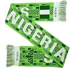 Nigeria Soccer Knit Scarf