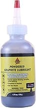 AGS Company MR. ZIP Extra Fine Dry Graphite Lubricants Bottle 1.76oz., Advanced Dry Film Lubricant, Robust Home Improvement Aid, Diminish Friction and Midigate Wear