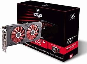XFX Radeon RX 570 RS XXX Edition 1286MHz, 8gb GDDR5, DX12 VR Ready, Dual BIOS, 3xDP HDMI DVI, AMD Graphics Card (RX-570P8DFD6)
