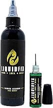 LiquidFix Door, Lock, and Hinge Lubricant | 4 oz Dropper + 0.5 Needle Combo Pack - Door & Sliding Long-Lasting Squeaky Oil for Hinges Glass Doors