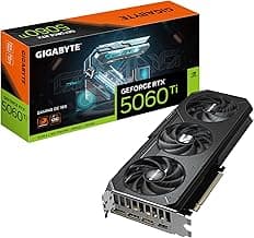 GIGABYTE GeForce RTX 5060 Ti Gaming OC 16G Graphics Card, by NVIDIA,16GB 128-bit GDDR7, PCIe 5.0, WINDFORCE Cooling System,DisplayPort & HDMI - Video Output Interface,GV-N506TGAMING OC-16GD Video Card