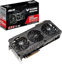 TUF Gaming AMD Radeon™ RX 6800 XT OC Edition Graphics Card (PCIe 4.0, 16GB GDDR6, HDMI 2.1, DisplayPort 1.4a, Dual Ball Fan Bearings, All-Aluminum Shroud, Reinforced Frame, GPU Tweak II)