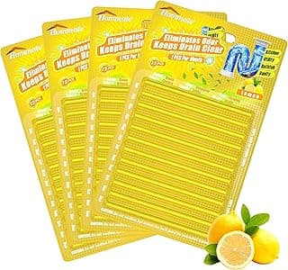 Drain Cleaner Sticks Enzyme Drain Stick Lemon Scent Pipe Cleaning Drains Stix Odor Remover Prevent Clogged Drains
